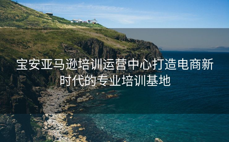 宝安亚马逊培训运营中心打造电商新时代的专业培训基地