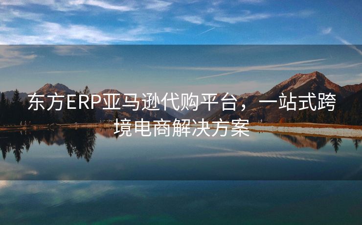 东方ERP亚马逊代购平台，一站式跨境电商解决方案