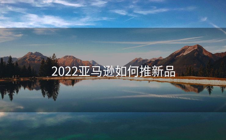 2022亚马逊如何推新品