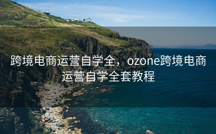 跨境电商运营自学全，ozone跨境电商运营自学全套教程